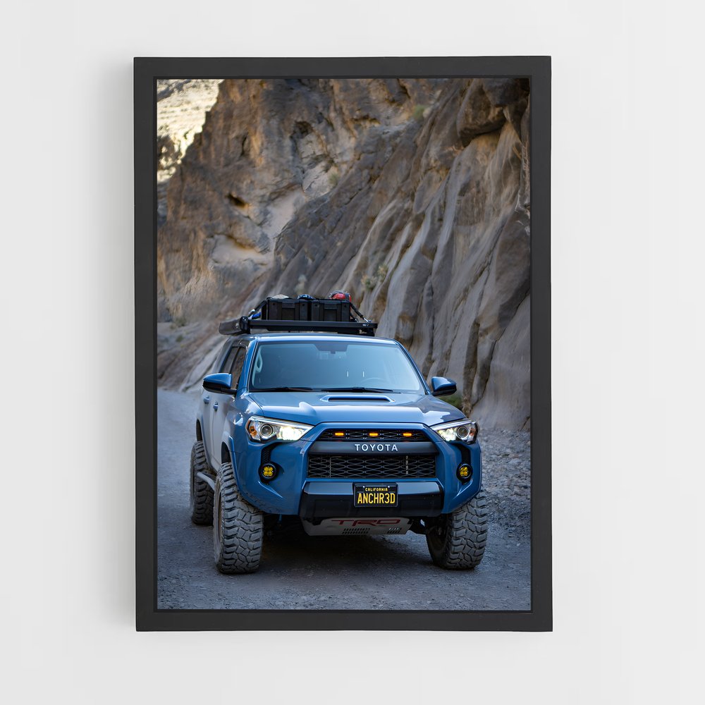 Poster élégant pour coureur TRD Pro – affiche Toyota (vue 2)